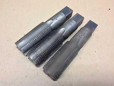 Osborn 1 3/8" x 8 Tpi BSF Taper, Second & Plug Hand Tap Set ET825