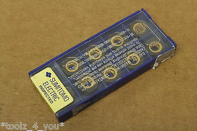 10x New Sumitomo ONMU05T6ANER-G Carbide Milling Inserts CI518