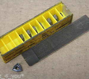 8x New Kennametal WOMX030204 P40 Carbide Inserts For Drilling CI592