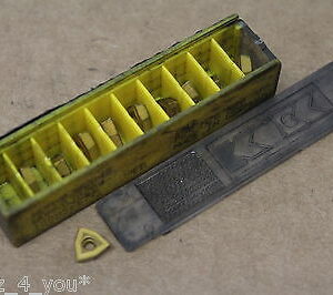 10x New Kennametal WOMX030204 P25 Carbide Inserts For Drilling CI593