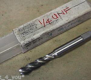 APC HSS 1/4" x 28 Tpi UNF Wire Insert Spiral Flute Machine Tap HC159