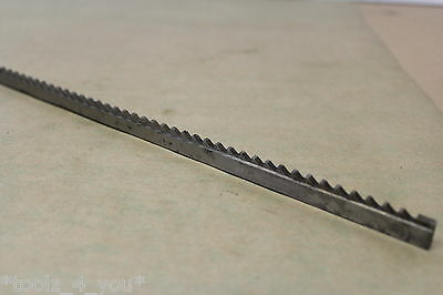 HSS 3mm x 525mm Overall Length Long Series Keyway Broach (B13) - Image 3