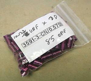 85 Armstrong HeliCoil Screwlock 3591-3CNx.570 Inserts No. 10 x32x3D UNF HC310