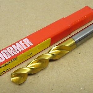 Dormer A515 13.5mm HSS ADX Tin Coated Straight Shank Jobber Drill