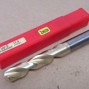 Osborn Cor-L 17.5mm HSS TiN Coated Parallel Shank Jobber Drill D1800