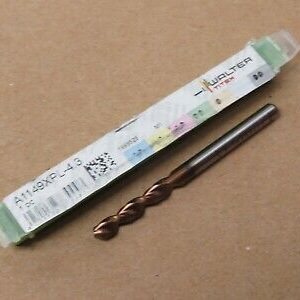 Walter A1149XPL-4.3 4.3mm HSS AlCrN Extra Short Twist Drill D1820