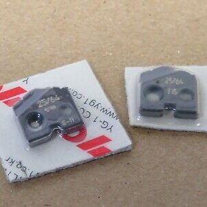 2x YG1 25/64" S.HSS TIALN Coated Spade Drill Insert CI1098