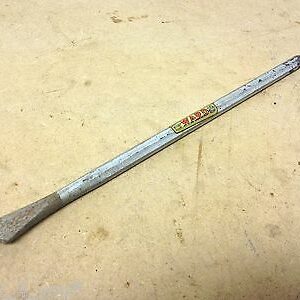 New Vintage WARD 5/8" x 10" Diamond Shaped Point Chisel Made In Sheffield (v)C19