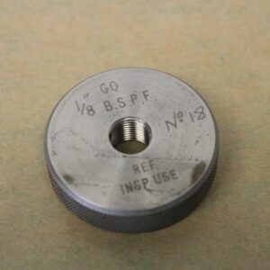 Matrix 1/8" x 28 Tpi BSPF GO Screw Thread Ring Gauge ME710