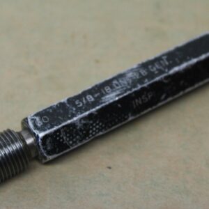 Newall 5/8" x 18 Tpi UNF 2B GO Screw Thread Plug Gauge ME1025