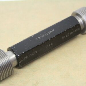 YPG 1 3/8" x 12 UNJF GO NOGO Screw Thread Plug Gauge ME1147