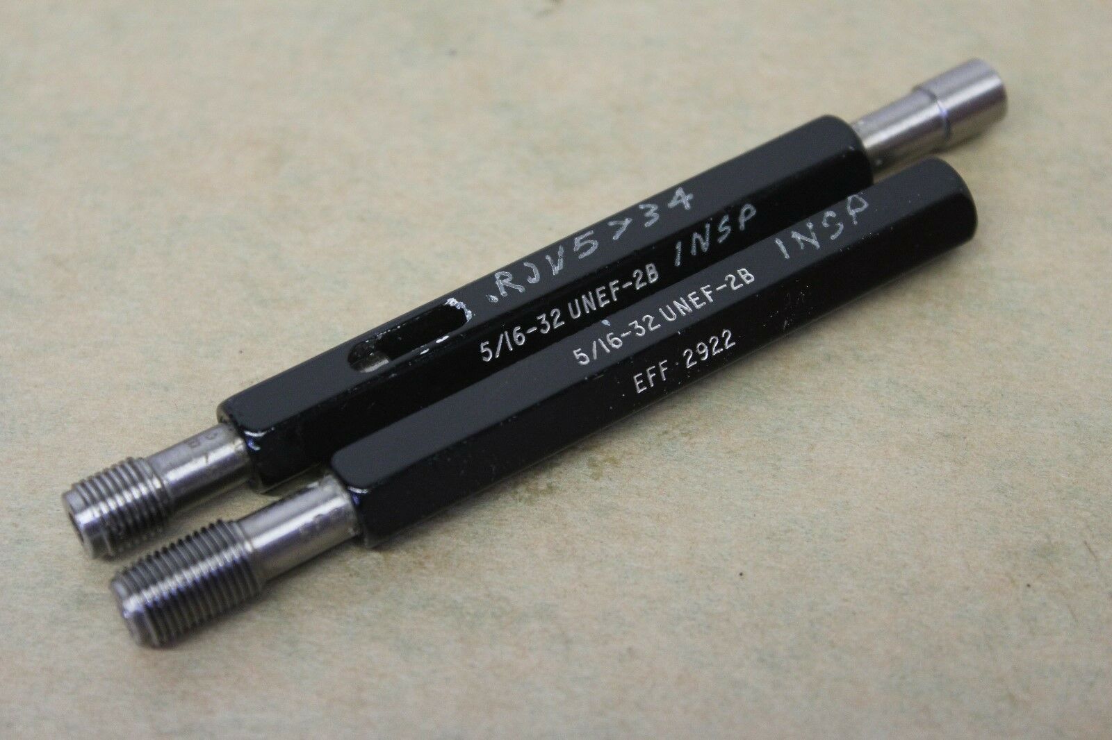 CEJ 5/16" x 32 UNEF 2B GO NOGO & Core Screw Thread Plug Gauge ME1150