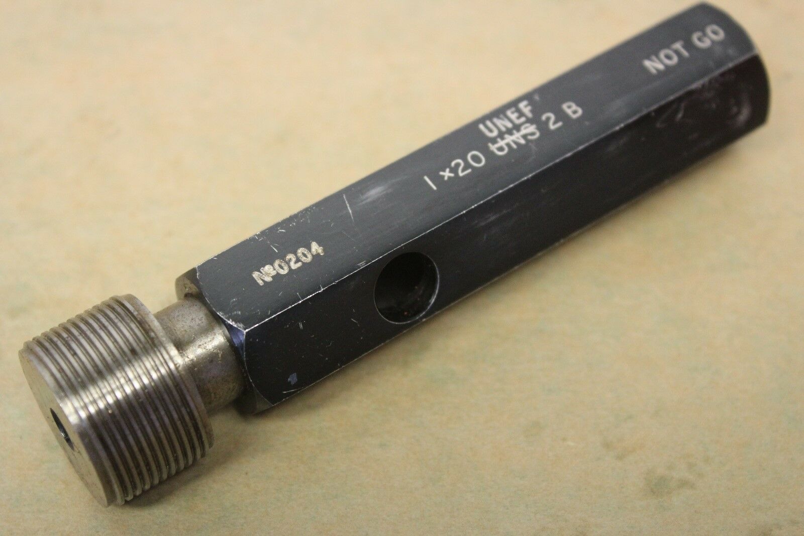 Headland 1" x 20 2B UNEF NOGO Screw Thread Plug Gauge ME1164
