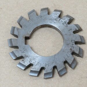 Walker 28DP No. 5 21 to 25T 14 1/2° PA Involute Gear Cutter MC982