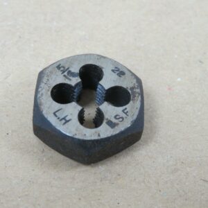 LAL 5/16" x 22 Tpi BSF Left Hand Die Nut 0.92" AF