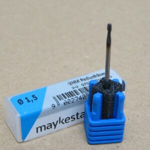 ZCC-Ct HM-2ES-D0.6 Solid Carbide Powernitrid Coated 2 Flute Slot Drill 0.6mm Dia