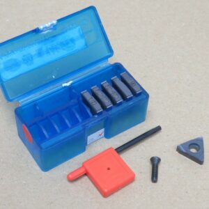 6x VARDEX 3IR 27UN VTX Carbide Threading Insert, Torx Key & Spare Screw CI1409