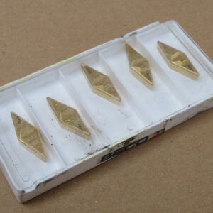 NEW 5x SECO VCGR160408 CP20 Carbide Inserts For Turning CI1636