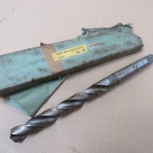 NEW Vintage 1x Dormer 43/64  HSS Morse Taper Shank MT2 Drill