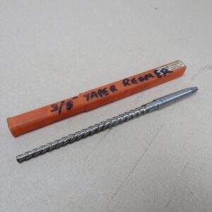 Trubor 446W 3/8" HSS Taper Pin 1 In 48 Morse Taper Shank Machine Reamer