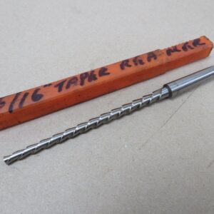 Trubor 446W 5/16" HSS Taper Pin 1 In 48 Morse Taper Shank Machine Reamer