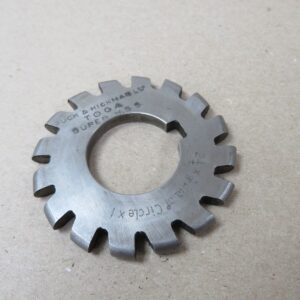 Buck & Hickman Super HSS 2 1/4" x 3/16" DOC 1" Keyed Bore Milling Cutter MC1146