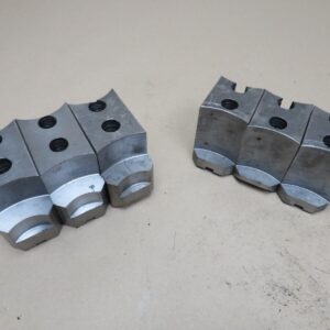 Pair Of 60mm Wide Soft Jaws For 3 Jaw Chuck With 20mm Tennon CNC Lathe
