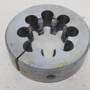 1 1/2" x 11 1/2 NPT HSS 4" OD Split Die In Good Condition RED2