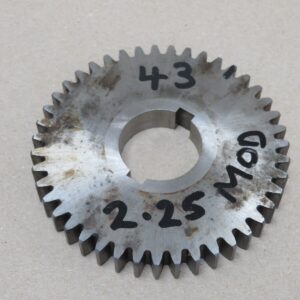 43T 2.25 MOD Spur Gear 1 1/4" Bore Excellent Condition BLA2