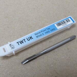 TWT M3 Spiral Point Tap HSS M3 X 0.5