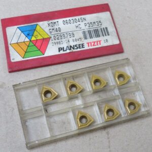 XOMT 060304SN GM40 Carbide Inserts For Drilling Ceratizit 7 Inserts CI1838