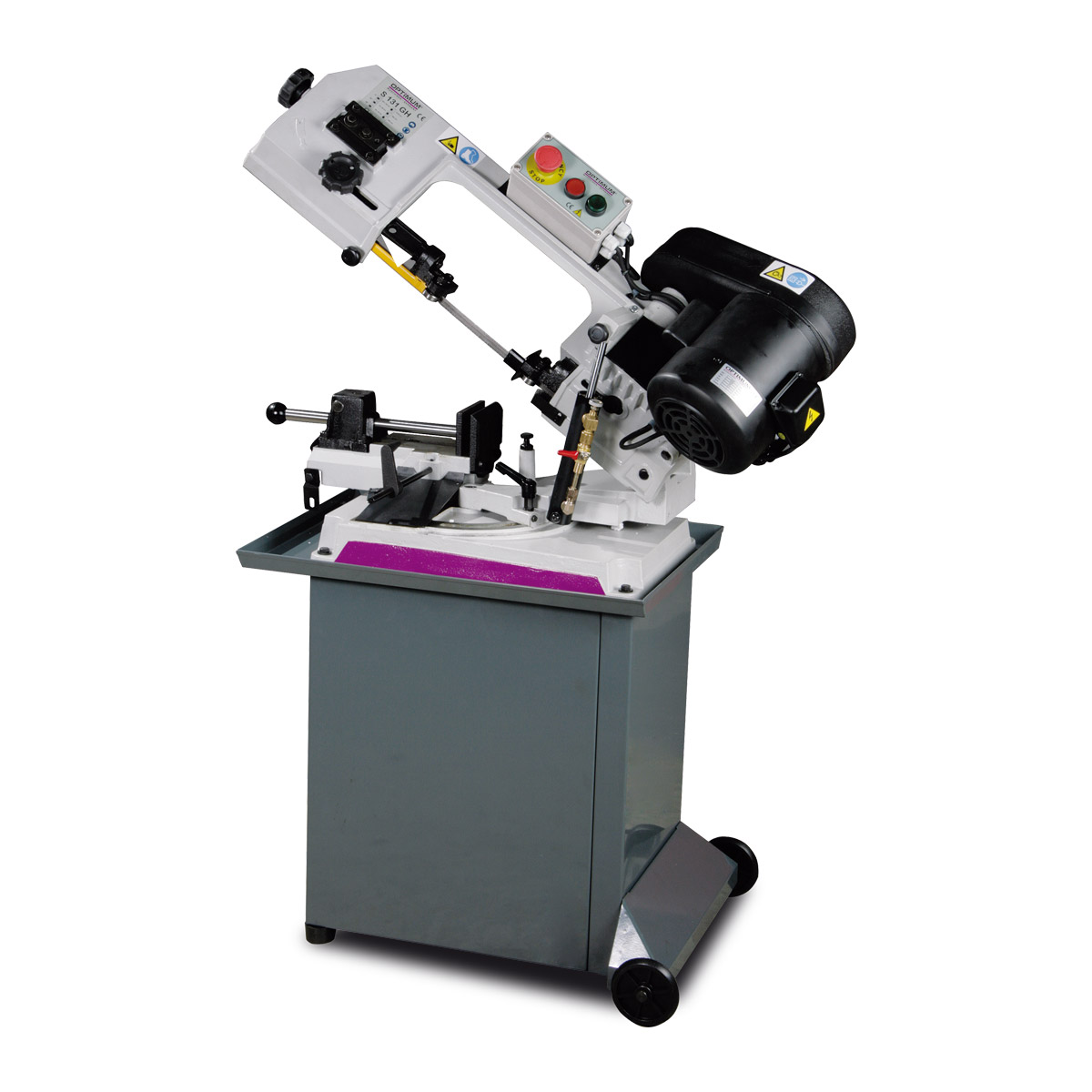 Optimum OPTIsaw S 131GH Mitre Cutting Metal Band Saw (230v)