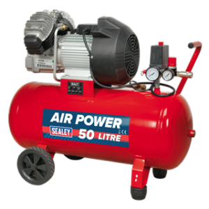 50L V-Twin Direct Drive Air Compressor 3hp