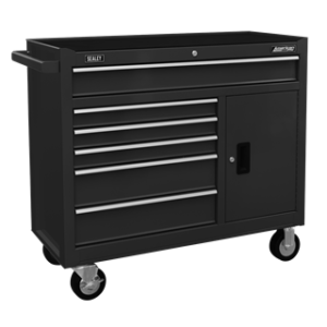 American PRO® Rollcab 6 Drawer - Black