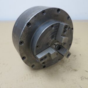 Richard R Leader Air Operated 3 Jaw 5" Chuck 7 1/2" OD Body