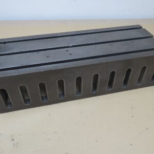 24" x 9" x 6" Cast Iron T Slotted Cube For Milling Drilling Machine