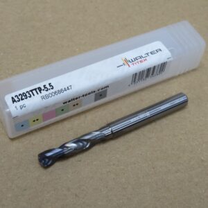 Walter 5.5mm x 3D Solid Carbide Through Coolant Drill TiAlN Tip Coating
