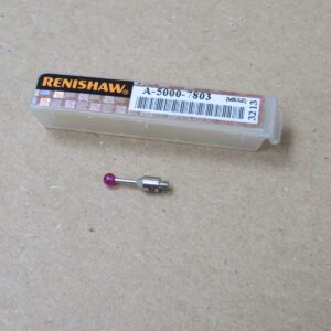 Renishaw 2.5 x 10mm M2 Stainless Steel Stem Ruby Ball Straight Styli