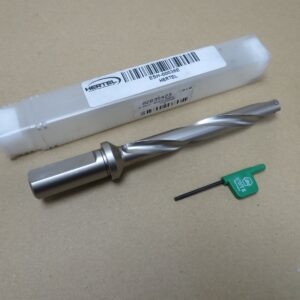 Hertel 15.5 - 17.5mm Coolant Fed Spade Drill Spiral Flute Extended ID701
