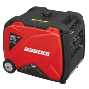 Sealey 3500W Inverter Generator 4-Stroke Engine 230V
