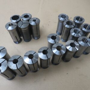 Job Lot Of 5C Collets Metric & Imperial 20 Collets In Good Condition