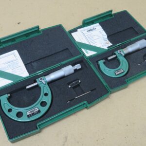 Insize 0 - 2" External Outside Micrometers VGC In Box ME4357