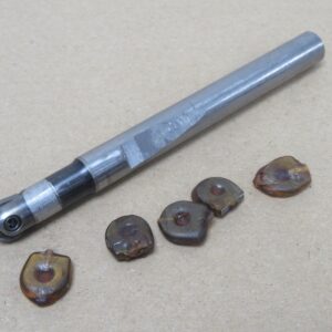 12mm Indexable Ball Nose Copy Cutter With 5 New Inserts